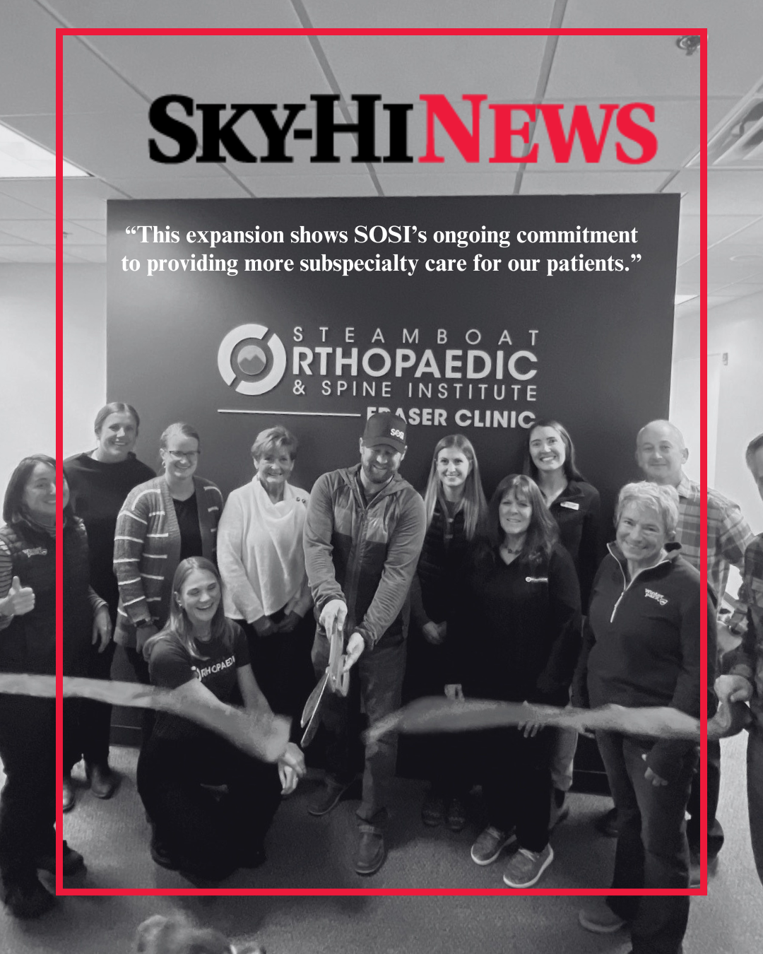 New orthopaedic care clinic opens in Fraser